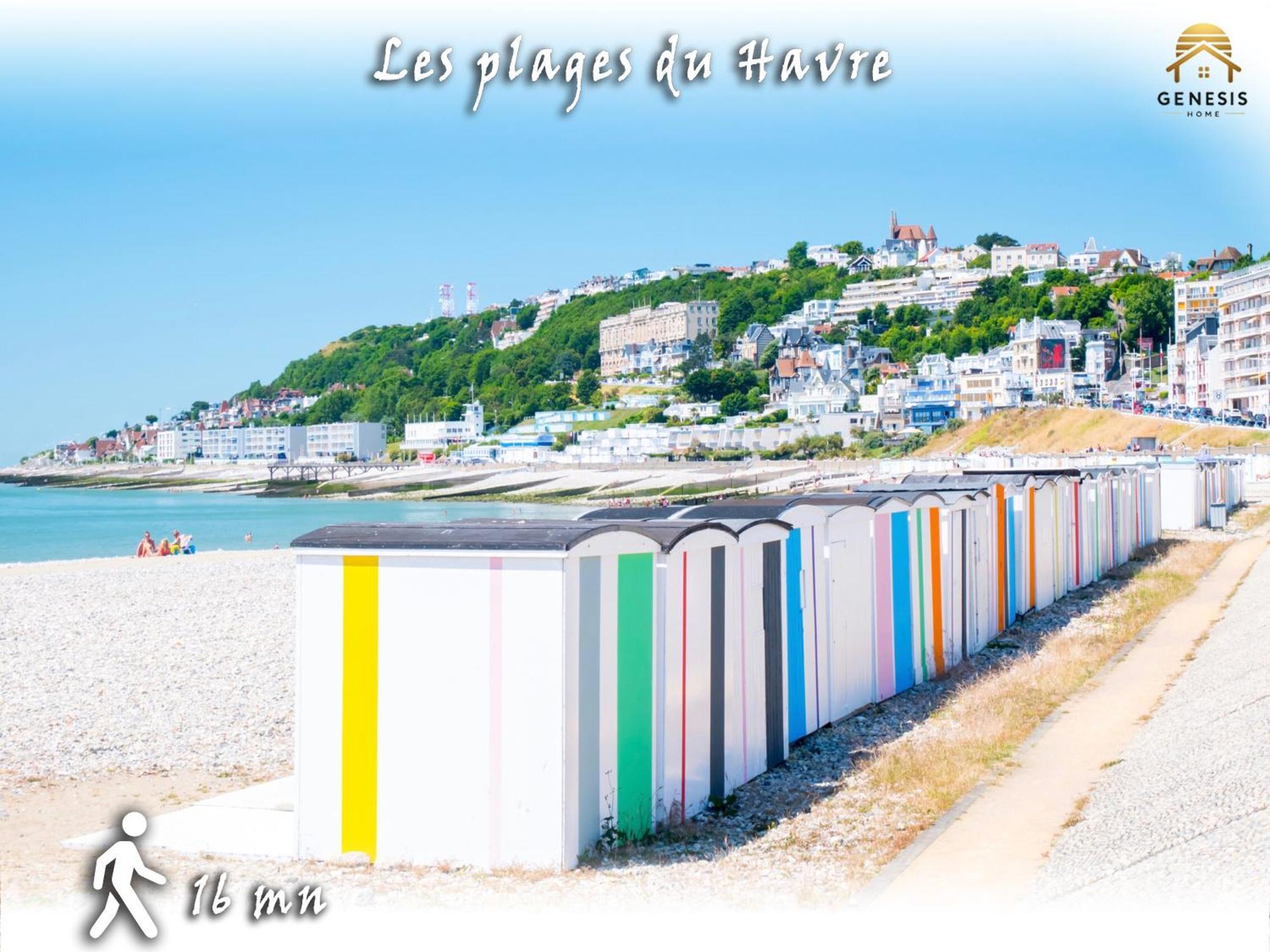 Cocon Perret Aux Plages Du Havre Le Havre Exteriér fotografie